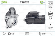 726828 Startér REMANUFACTURED RCB VALEO