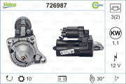 726987 Startér REMANUFACTURED RCB VALEO
