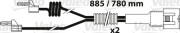 882341 Indikátor opotřebení brzdových destiček OPTIPACK VALEO