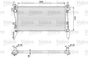 701718 VALEO chladič motora 701718 VALEO