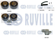 5501122 Vodní pumpa + sada ozubeného řemene RUVILLE