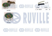 550156 ozubení,sada rozvodového řemene RUVILLE