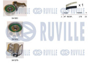 550157 ozubení,sada rozvodového řemene RUVILLE
