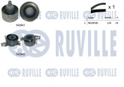 550510 ozubení,sada rozvodového řemene RUVILLE