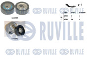 570061 Sada žebrovaných klínových řemenů RUVILLE