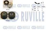 570160 Sada žebrovaných klínových řemenů RUVILLE