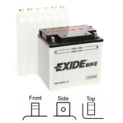 E60-N24AL-B startovací baterie EXIDE Conventional EXIDE