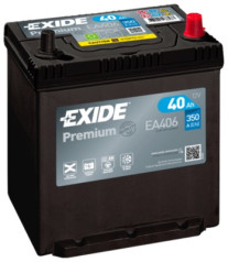 EA406 EXIDE żtartovacia batéria EA406 EXIDE