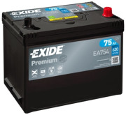 EA754 startovací baterie PREMIUM *** EXIDE