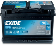 EL700 startovací baterie Start-Stop EFB EXIDE