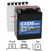 ETX14AH-BS startovací baterie EXIDE AGM EXIDE