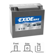 GEL12-16 startovací baterie EXIDE GEL EXIDE