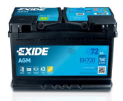 EK720 EXIDE żtartovacia batéria EK720 EXIDE