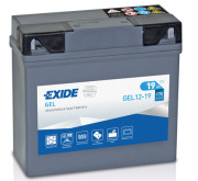 GEL12-19 startovací baterie EXIDE GEL EXIDE