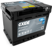 EA640 EXIDE Startovací baterie 12V / 64Ah / 640A - pravá (Premium) | EA640 EXIDE