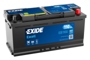 EB1100 EXIDE Startovací baterie 12V / 110Ah / 850A - pravá (Excell) | EB1100 EXIDE