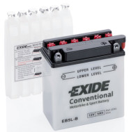 EB5L-B EXIDE Motobaterie YB5L-B / 12V / 5Ah / 65A (Bike Conventional) | EB5L-B EXIDE