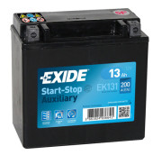 EK131 EXIDE Záložní baterie 12V / 13Ah / 200A - levá (Auxiliary) | EK131 EXIDE
