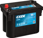 EK508 EXIDE Startovací baterie 12V / 50Ah / 800A - pravá (AGM) | EK508 EXIDE