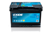 EK620 EXIDE żtartovacia batéria EK620 EXIDE