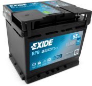 EL550 EXIDE Startovací baterie 12V / 54Ah / 540A - pravá (EFB) | EL550 EXIDE