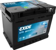EL600 EXIDE Startovací baterie 12V / 60Ah / 640A - pravá (EFB) | EL600 EXIDE