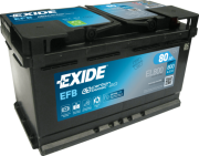 EL800 EXIDE Startovací baterie 12V / 80Ah / 800A - pravá (EFB) | EL800 EXIDE