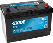 EL954 EXIDE Startovací baterie 12V / 95Ah / 800A - pravá (EFB) | EL954 EXIDE