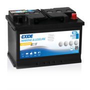 ES650 EXIDE Trakční baterie 12V / 56Ah / 650Wh - pravá (Equipment Gel) | ES650 EXIDE
