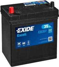 EB357 EXIDE Startovací baterie 12V / 35Ah / 240A - levá (Excell) | EB357 EXIDE