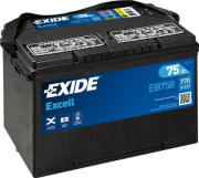EB708 startovací baterie EXCELL ** EXIDE