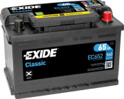 EC652 startovací baterie CLASSIC * EXIDE
