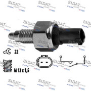 3.234241 SIDAT spínač cúvacích svetiel 3.234241 SIDAT