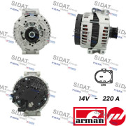 A12BH0195AS SIDAT alternátor A12BH0195AS SIDAT
