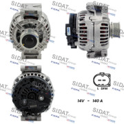 A12BH0241 SIDAT alternátor A12BH0241 SIDAT