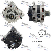 A12BH0242 SIDAT alternátor A12BH0242 SIDAT