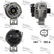 A12BH0273 SIDAT alternátor A12BH0273 SIDAT