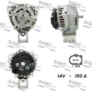 A12BH0279A2 SIDAT alternátor A12BH0279A2 SIDAT