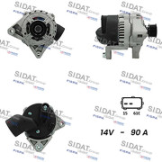 A12BH0382A2 SIDAT alternátor A12BH0382A2 SIDAT