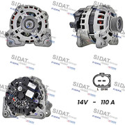 A12BH0402A2 SIDAT alternátor A12BH0402A2 SIDAT