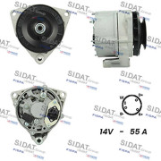 A12BH0409A2 SIDAT alternátor A12BH0409A2 SIDAT