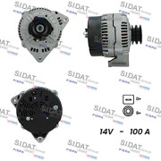 A12BH0438A2 SIDAT alternátor A12BH0438A2 SIDAT
