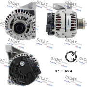 A12BH0439A2 SIDAT alternátor A12BH0439A2 SIDAT