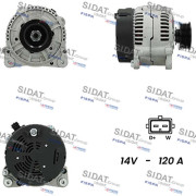 A12BH0527A2 SIDAT alternátor A12BH0527A2 SIDAT