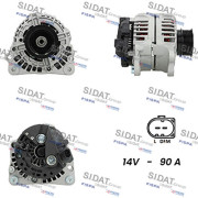 A12BH0529A2 SIDAT alternátor A12BH0529A2 SIDAT
