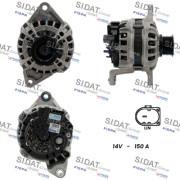 A12BH0545 SIDAT alternátor A12BH0545 SIDAT