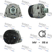 A12BH0551A2 SIDAT alternátor A12BH0551A2 SIDAT