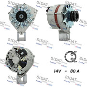 A12BH0597A2 SIDAT alternátor A12BH0597A2 SIDAT