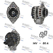 A12BH0614 SIDAT alternátor A12BH0614 SIDAT