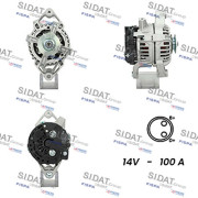 A12BH0633A2 SIDAT alternátor A12BH0633A2 SIDAT